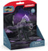 Schleich Eldrador Creatures Mythical Shadow Wolf Action Figure - Purple Coat and Translucent Back Crystals, Gift for