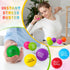 100PCS SHQDD Stress Balls for Adults, Foam Stress Relief Toys for Kids & Adults, Bulk Squeeze Balls for Office Relief