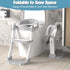 3 1 Potty Training Seat, Toddler Potty Training Toilet with Step Stool Ladder for Kids Boys Girls, in Foldable Toilet