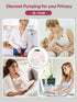 4 9 17/19/21/24MM Hands Free Breast Pump, Wearable Breastfeeding Pump with Mode & Level, Strong Suction, Painless