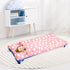 Toddler Nap Mat with Removable Pillow and Blanket, Lightweight Portable Sleeping Bag for Kids, Pink Cloud 52" x 23"