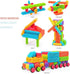 100 Set Teytoy Pcs Bristle Shape Building Blocks Toy for toddlers Kids