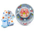 Large Shield Calming Pacifier with Clip & Case Playful Pig Design, Gentle Silicone Sensory Tool for Stress Relief