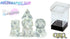 Gate Keeper Games and Dice: Holographic Dice - Unicorn 7pc Set, Transparent Holographic Glitter Swirl