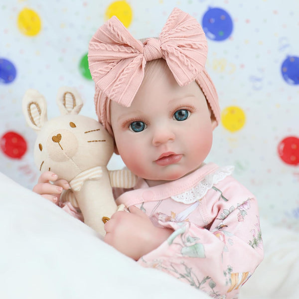 Babeviimt Reborn Baby Dolls - 20 Inch Cute Soft Vinyl Realistic Baby