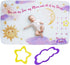 Baby Milestone Blanket for Boys and Girls 40 x 60 Inches, Soft Premium Fleece Baby Growth Chart Gift