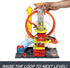 Hot Wheels City Toy Car Track Set, Super Loop Fire Station & 1:64 Scale Firetruck