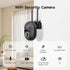 JAIOTlink 2K 2.4/5GHz 360 2-Way Security Camera Wired, Home WiFi Camera, PTZ Baby Monitor with Color Night Vision