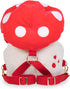 Cuddle Barn PlushGoals Toadstool Wawa Backpack Stuffed Animal, Kawaii Cute Red Mushroom Plush Bag, 9 inches