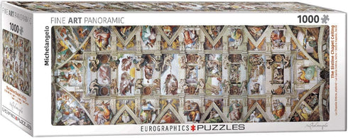 The Sistine Chapel Ceiling by Michelangelo - 1000-Piece Puzzle