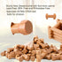 90 Set, 3 4 5 6 Wondertoys Pieces Classic Wood Cabin Logs Building Log Toy for Children, Farm House Construction