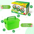 YEEBAY Flower Garden Building Toys for Girls Age 3-7 - STEM Gardening Pretend Toys, Stacking Game, Educational Activity