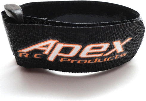 Apex RC Products 5 Pack 20mm x 200mm HD Rubberized Non-Slip Battery Straps