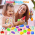 130PCS Yunaking Squishies Mochi Squishy Toy, Kawaii Squishies Party Favors for Kids Stress Relief Fidget Toys Treasure