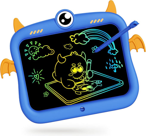 TEKFUN Toddler Toys Drawing Pad – 8.5inch Kids Travel Essentials Doodle Board – Mess Free Coloring for Kids Ages 3-8 -