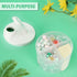 Accmor Baby Formula Dispenser On The Go, Non-Spill Rotating Four-Compartment Formula Container to Go, Milk Powder Kids