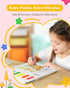 TECJOE Paint with Water Coloring Books for Toddlers, 26 Pages A to Z Animal Watercolor Paint Set