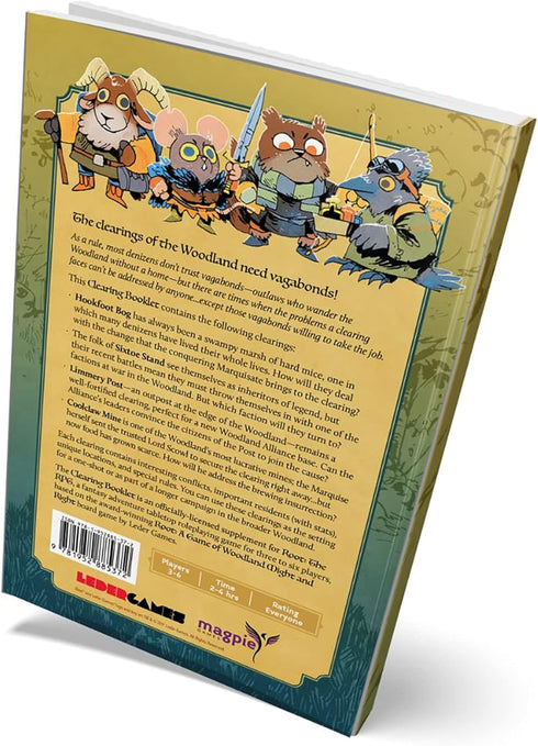 Clearing Booklet - Root: The Roleplaying Game Expansion, Softcover Tabletop RPG Rulebook with Original Art