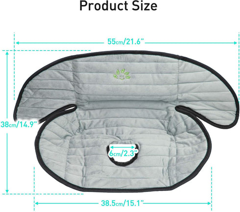 Huayao 2pcs) Piddle Pad Car Seat Protector - Stroller Potty Pad, Waterproof Liners for Potty Training, Baby Car Seat
