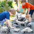 STEM Projects for Kids Ages 8-12, Science Kits for Boys 8-14, 6-in-1 Solar Robot Toys