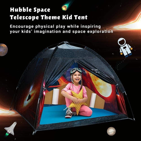 Black Hole Play Tents, Space World Dome Tent Playhouse for Kids, 47" x 47" x 43"