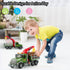 15" 6 3 4 5 6 Wenbeier Farm Truck Toy for Kids Large Timber Truck with Loading Crane and Woods - Log Truck with Sound