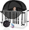 Crib Tent Safety Crib Net to Keep Baby in, Black Pop up