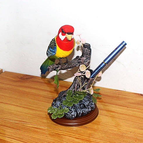 Tipmant Talking Parrots Birds Toys, Electronic Animal Pets Decoration with Recording Playback Function