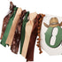 1st Western Cowboy One High Chair Banner, Cowboy Birthday Decorations High Chair Banner Pre-Assemble First Rodeo