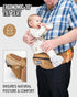 45 lbs), Dinictis Baby Hip Carrier for Dad, Ergonomic Waist Carrier with Hip Seat for Newborn to Toddler (Up