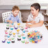 CozyWhimsy 17 (170 Luminous Mini Resin Axolotl Glow Tiny Little Resin Axolotl hides Plastic Animals Digital Garden