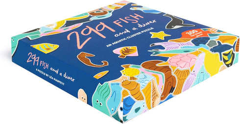 Laurence King 299 Fish (and a Diver) 300 Piece Cluster Puzzle