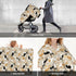 Norchzi 39x27.5 Inches Corgi Gifts for Corgi Lovers Baby Car Seat Canopy Cover Multi Use Nursing Cover for Newborn
