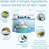(10 TruKid Bubble Podz Bubble Bath for Kids, Toddlers, & Babies, Tear Free Gentle & Refreshing Bath Bomb for Sensitive