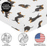 Sweet Jojo Designs Fitted Baby Crib Sheets (Dachshund Puppy Dog) for Boys or Girls, Infant Nursery, Toddler Room