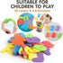 MoraBaby Sets, 36 Set Bath Toy Foam Bath Letters and Numbers, Floating Squirts Animal Toys with Fishing Net