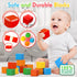 30 Pcs Magnetic Blocks, 1.41 Inch Large Building Cubes for Toddlers Age 3-8, STEM Montessori Educational Toys