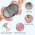 YETTASBIN Seashell Portable Pacifier Holder Case with Metal Hook Buckle & Zipper for Diaper Bag and Stroller, Versatile