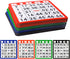 100-Pack Multi-Color Bingo Game Cards Set with Easy Read Numbers for Large Groups and Parties