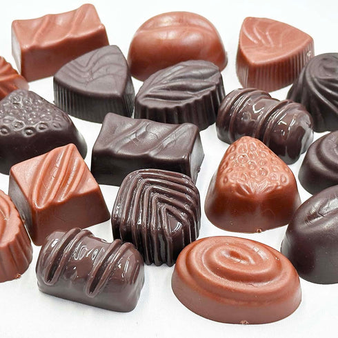 20Pcs Fake Chocolate, Simulation Chocolate Artificial Food Chocolates Resin Flatback Cabochon Chocolates Beads Faux