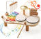Promise Baby Musical Instruments, Wooden Percussion Instruments for Kids, Montessori Educational Toddler Toys