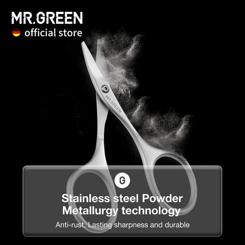 MR.GREEN Baby Nail Scissors Safety Nail Care Clippers Cutter Newborn Baby Convenient Nail Grooming Manicure Tool (Nail