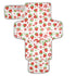 Portable Changing Pad for Baby - Strawberry Waterproof Diaper Changing Mat Travel