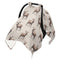 Mazeann Retro Vintage Deer Moose Elk Car Seat Cover Baby Breathable Soft Infant