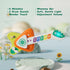 1-3, 2 1 1 2 3 Toddler Guitar Toy Baby Guitar with Touch Sensor Strings, in Guitar Piano Musical Toy for Year Old Boys