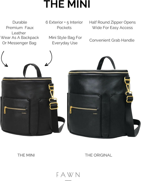 Backpack FAWN DESIGN Mini Diaper Bag (Mini Travel for Baby Essentials)
