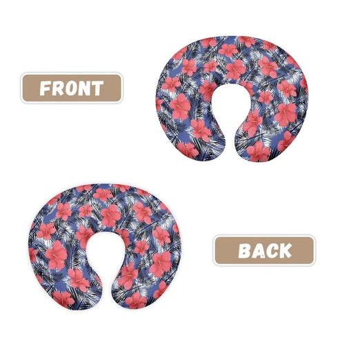 Kathyboom Red Floral Nursing Pillow Cover for Maternity Mom, Original Support for Breastfeeding Bottle Feeding, Super