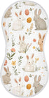 SEHANY Easter Cute Bunny Muslin Baby Burp Cloths,Extra Soft Absorbent Skin-Friendly Cotton Muslin
