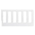 Oxford Baby Bennett Crib Guard Rail Conversion Kit to Toddler Bed, Rustic White, Green Guard Gold Certified