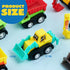 JOYIN 12-Piece Mini Construction Car Set, Plastic Non-Riding Toy Vehicle for Imaginative Play and Parties